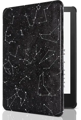 Image de Coque intelligente pour liseuse électronique de 6,8 pouces, avec fonction de veille automatique, en cuir PU, microfibre et polycarbonate, modèle 2021