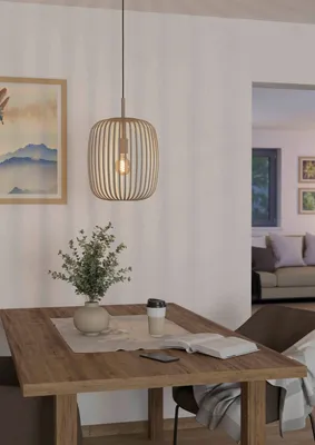 Immagine prodotto di Eglo 900496 ROMAZZINA E27 lampada a sospensione Ø325mm Colore sabbia