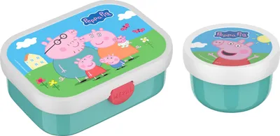 Produktbild von Mepal CAMPUS Obst- und Bentobox - Peppa Pig (2025)