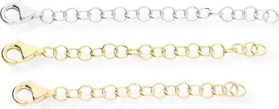 Produktbild von JuwelmaLux Verlängerungskette 925/000 Sterling Silber JL28-09-0038 roségold plattiert