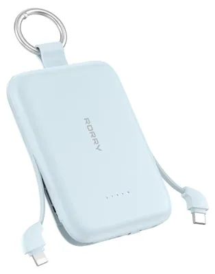 Immagine prodotto di Power bank RORRY CharmGo da 10000mAh, power bank compatto Klein con ricarica rapida PD 30W