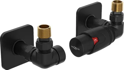 Immagine prodotto di Mexen G00 set termostatico assiale con copertura S, nero - W903-900-909-70