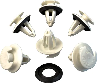 Produktbild von 10x Tür Verkleidung Befestigungs Clip mit Dichtung für Mercedes-Benz | A0039884178