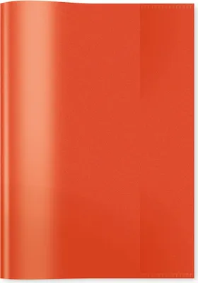 Image de 25x Herma 7482 Protège-cahier PP - A5 transparent/rouge