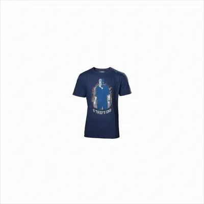 Produktbild von Uncharted 4 T-Shirt -S- A Thief's End, blau