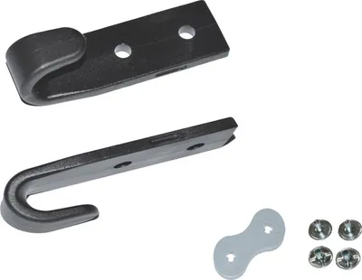 Produktbild von 5 x Schleuderhaken Planenhaken schwarz für Expanderseil etc. inkl. Doppel Calott