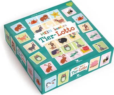 Produktbild von Mein buntes Tier-Lotto Legetafel Kinderspiel