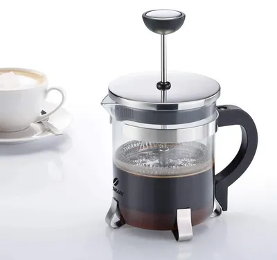 Obrázek produktu pro Kávovar Westmark French Press, 500 ml, sklo/nerezová ocel, Brasilia, stříbrná/černá, 24702260