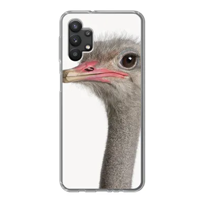 Produktbild von MuchoWow® Handyhülle Schutzhülle Hülle für Samsung Galaxy A32 5G Strauß - Tiere - Kinder - Jungen - Mädchen - Vogel Silikon Softcase Handy Hülle - Softcase