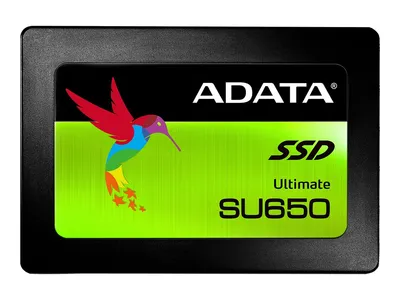 Produktbild von ADATA Ultimate SU650, 480 GB, 2.5", 520 MB/s, 6 Gbit/s