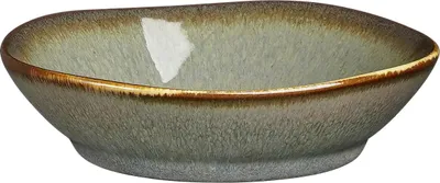 Produktbild von Mica Decorations Schale Racco stoneware 4 x 12 cm grün