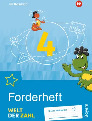 Produktbild von Welt der Zahl 4. Forderheft. Für Bayern