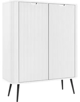 Produktbild von Kommode ZOVI 03 weiß / schwarz
