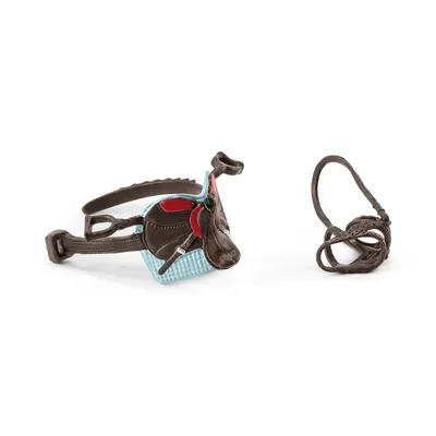 Zdjęcie produktu dla SCHLEICH Horse Club® 42489 Siodło i uzda dla Hannah i Cayenne