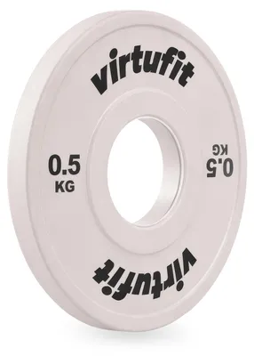 Produktbild von VirtuFit Olympische Fractional Plate Hantelscheibe Bumper Plate 0,5 kg