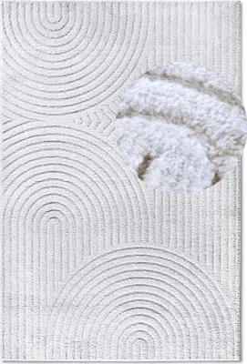 Produktbild von Elle Decoration New York Design Teppich Panglao Weiß