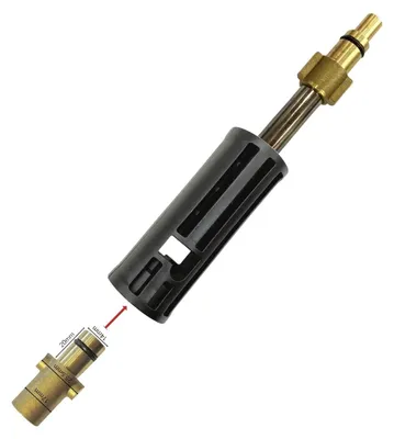 Image de Adaptateur pour lance à baïonnette, compatible avec les nettoyeurs haute pression Nilfisk/Gerni/Lavor