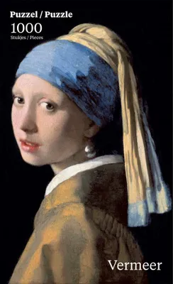 Produktbild von Puzzelman Kunst Puzzle Mädchen mit dem Perlenohrring - Johannes Vermeer 1000 Teile