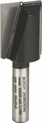Produktbild von Bosch Professional Nutfräser for Wood (für Holz, Ø 20 mm, Arbeitslänge 25 mm