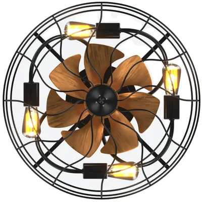Image de Ventilateur de plafond, télécommande, moteur à faible consommation d'énergie, 16-20 W