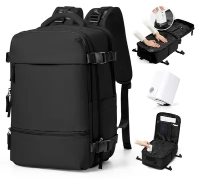 Produktbild von Wasserdichter Rucksack - Reisetasche Handgepäck 40x30x20 - Laptoprucksack für 16 Zoll