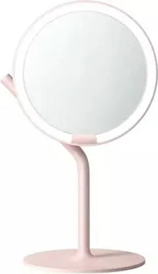 Obrázek produktu pro Kosmetické zrcátko AMIRO AMLF 117F růžové