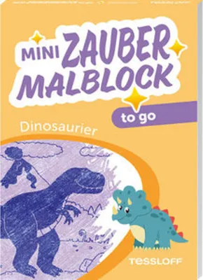 Produktbild von Mini Zaubermalblock to go. Dinosaurier