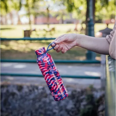 Zdjęcie produktu dla Quokka Solid, kolba / termos ze stali nierdzewnej z pętlą Clash, 630 ml, 40168