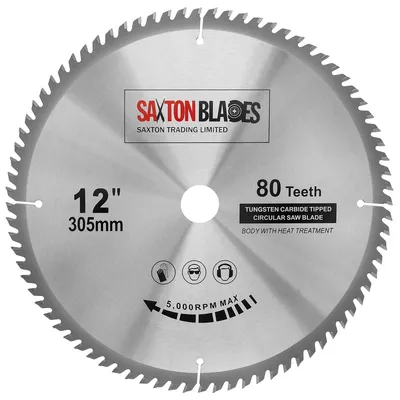 Kreissägeblatt 305 mm, 80 Zähne, 30 mm Bohrung