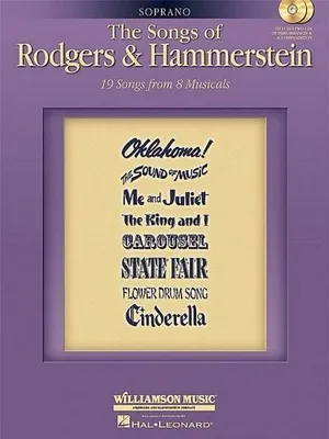 Image de Les chansons de Rodgers & Hammerstein : pour soprano, avec CD d'interprétations et d'accompagnements – Coffret livre/2 CD
