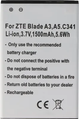 Immagine prodotto di Batteria adatta per ZTE Blade C341 Batteria Li3714T42P3h765039