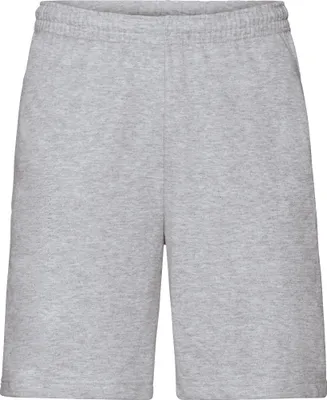 Produktbild von Fruit of the Loom Unisex-Freizeithose, kurz grau meliert L