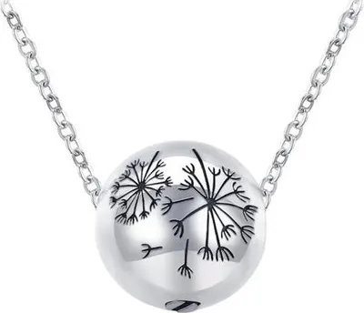 Produktbild von Luxe Ascheanhänger mit Kette (55 cm) für Asche, Haare oder Parfum – Gedenkschmuck mit Asfüllhilfe und Aufbewahrungstasche