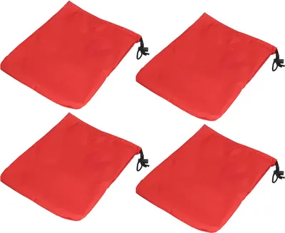 Image de 4PCS Car Rearview Mirror Protective Cover 190T Polyester Taffeta Faucet Frost Guard CoverRed