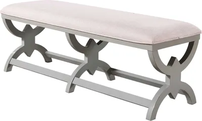 Produktbild von Sitz Polster Bank Polster Sitz Textil Stoff Holz Stil Design Hocker Fußhocker
