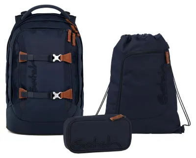 Produktbild von Satch, Schulrucksack-Set PACK Nordic Blue 3-teilig, ab 5. Klasse