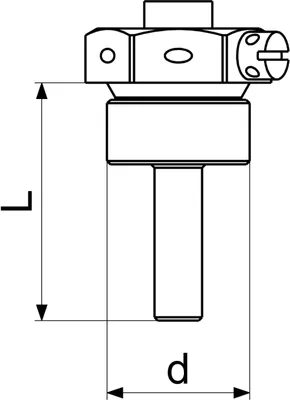 Produktbild von Js Tauchhuelse Fuer Wmz           Ag1/2",Bl 35Mm,Qn0,6-2,5, Messing