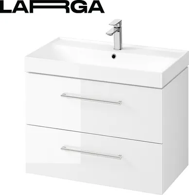 Image de Armoire design. Podum Larga 80 Weiss MontiertMix 70% Sgsch-Coc-007574