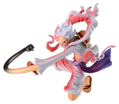 Produktbild von One Piece Monkey D. Ruffy Figur, 13 cm Battle Record Collection