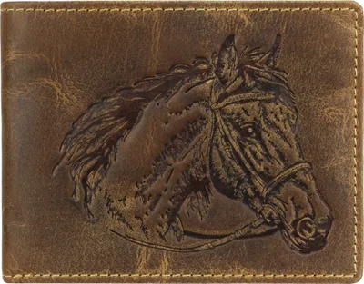 Zdjęcie produktu dla Skórzany portfel Greenburry Vintage 12 cm