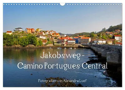 Produktbild von Jakobsweg - Camino Portugues Central (Wandkalender 2027 DIN A3 quer), CALVENDO Monatskalender