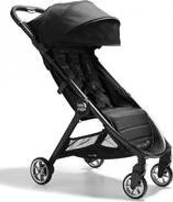Produktbild von Baby Jogger City tour 2, Betthimmel, Traditioneller Kinderwagen, Unisex, Feste Räder, Faltbar, Schwarz