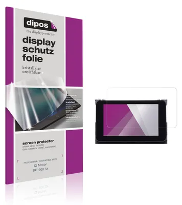 Produktbild von 2x Schutzfolie für QJ Motor SRT 900 SX klar Displayschutzfolie Folie Display Schutz dipos