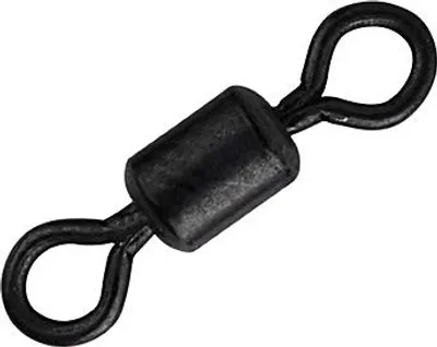 Produktbild von Spro Matt Black Rolling Swivel - Angelwirbel, Größe / Tragkraft / Packungsinhalt:Gr. 6 / 30kg / 20 Stück