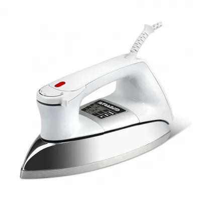 Produktbild von G3 Ferrari Seicento Trocken-Bügeleisen Aluminium-Sockelplatte Edelstahl, Weiß 900 W