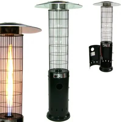 Obrázek produktu pro Plynový ohřívač XXL ohnivý sloup terasový ohřívač 56706 plynový sálavý ohřívač 13kw topný hřib
