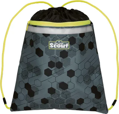 Image de Scout sac d'école Superflash Extreme Neo Set 4 pièces Soccer Star gris
