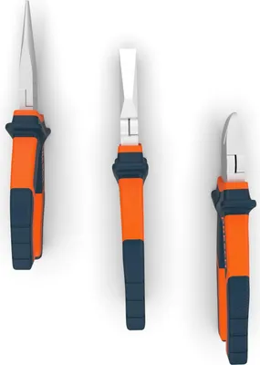Productafbeelding van Famanu Zangen Set, 3-delig - kniptang, kniptang, combinatietang, 180 mm - hoogwaardige gereedschapset