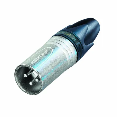 Immagine prodotto di Neutrik - Connettore cavo XLR, maschio a 3 pin, placcato argento, nichel