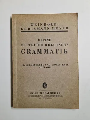 Image de Kleine mittelhochdeutsche grammatik